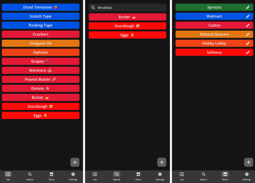 duoList project screenshot