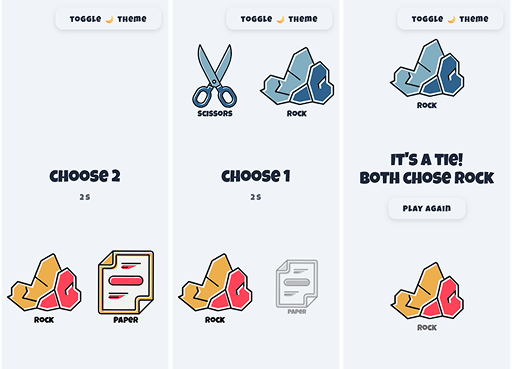 Rock Paper Scissors Minus One project screenshot